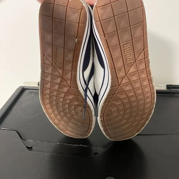 PUMA Men's 917 Fun Casual Sneakers Navy Blue/White US Size 7.5 EUC - Picture 5 of 7